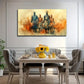 Terracotta Warriors Suitable Wall Art Canvas Office Home Room Framed 80x45cm