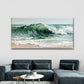 Ocean Wave Sea Beach Wall Art Canvas Office Home Room Framed 120x60cm