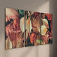 3pcs Colorful Botanical Palm Tree Floral Wall Art Set Canvas Framed 40x60cm - High Quality Print 100% Australian Made Wall Canvas Ready to Hang