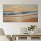 Beach Scenery Detailed Vibrant Wall Art Canvas Office Home Room Framed 80x45cm
