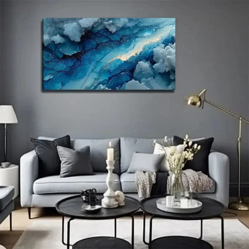 Magic Texture Perfect Wall Art Canvas Office Home Room Framed 120x60cm