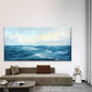 Beauty of the Open Sea Wall Art Canvas Office Home Room Framed 80x45cm