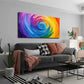 The Picture Features Spiral Wall Art Canvas Office Home Room Framed 120x60cm