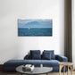 Sailboat Ocean Seascape Wall Art Canvas Office Home Framed 120x60cm