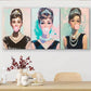 3pcs  Pop - Art Bubblegum Triptych   Wall Art Set Canvas Framed 40x60cm - High Quality Print 100% Australian Made Wall Canvas Ready to Hang