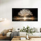 The Tree of Light Wall Art Canvas Office Home Room Framed 120x60cm