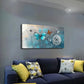 Modern Dandelion & Butterfly Wall Art Canvas Office Home Room Framed 120x60cm