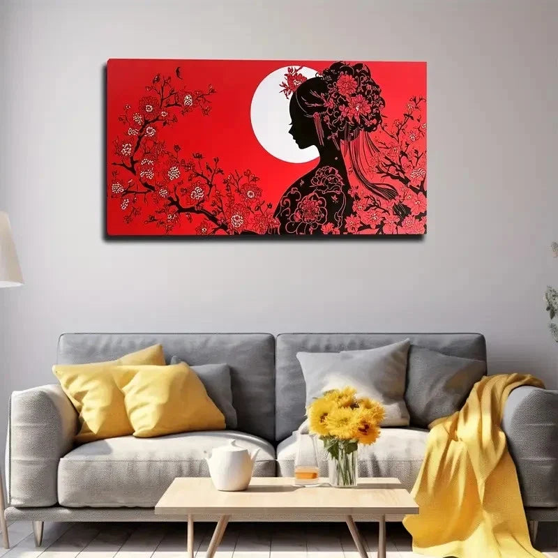 Beauty Plum Blossom Wall Art Canvas Office Home Room Framed 120x60cmFiction Scene Wall Art Canvas Office Home Room Framed 120x60cm (Copy)