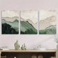 3pcs Modern Boho Desert Landscape Metal Print Ready to Hang Art