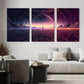 3pcs Vibrant Abstract Women Modern Pop Colorful Metal Print Ready to Hang Art