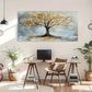 Elegant Nature-Inspired Tree Wall Art Canvas Office Home Room Framed 120x60cm