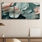 3pcs Green and White Shaded Circles Perfect Wall Art Set Canvas Framed 40x60cm - High Quality Print 100% Australian Made Wall Canvas Ready to Hang