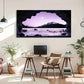 Asian Retro Style Decor Wall Art Canvas Office Home Room Framed 80x45cm