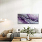 Purple Gradient Abstract Textur Wall Art Canvas Office Home Room Framed 80x45cm