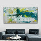 Abstract Textured Painting Wall Art Canvas Office Home Room Framed 120x60cm
