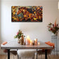 Colorful Autumn Leaves Acbstract Wall Art Canvas Office Home Room Framed 120x60cm