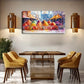 Colorful Rice Grains Piled Wall Art Canvas Office Home Room Framed 80x45cm