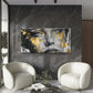 Sophisticated Face, Abstract Wall Art Canvas Office Home Room Framed 120x60cm