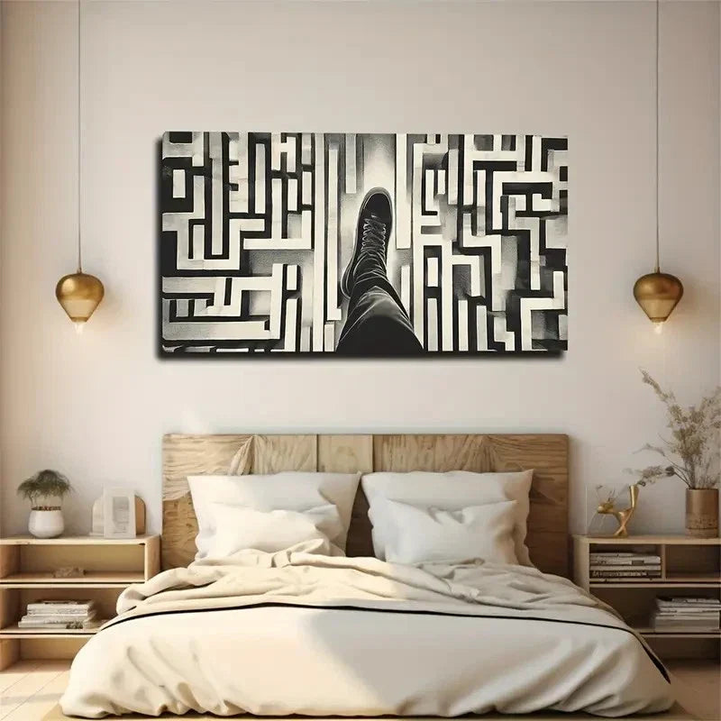 Creative Product Wall Art Canvas Office Home Room Framed 120x60cm
