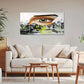 Abstract Mysterious Eye Design Wall Art Canvas Office Home Room Framed 120x60cm