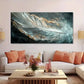 Modern Art Mural Measuring Wall Art Canvas Office Home Room Framed 120x60cm