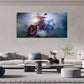 Motorcycle Heavy Bike Perfect Wall Art Canvas Office Home Room Framed 120x60cm