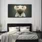 Funny Little Mouse Wall Art Canvas Office Home Room Framed 80x45cm