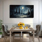 Realistic Winding Path Lands Wall Art Canvas Office Home Room Framed 120x60cm