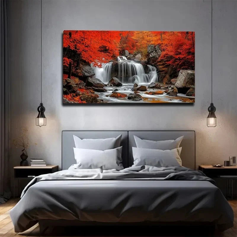 Modern Bohemian Ink Painting Wall Art canvas office home room framed 120x60cm