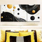 3pcs Flowing White and Golden Paintings Wall Art Set Canvas Framed 40x60cm - High Quality Print 100% Australian Made Wall Canvas Ready to Hang