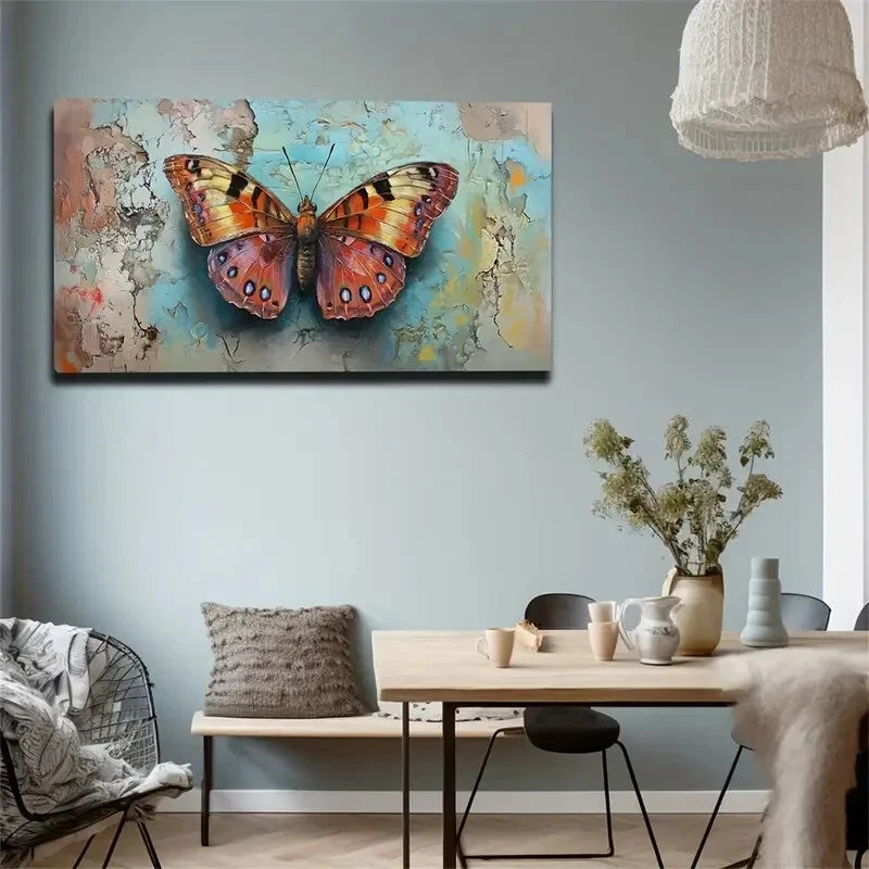 Aesthetically Beautiful Style Wall Art Canvas Office Home Room Framed 80x45cm