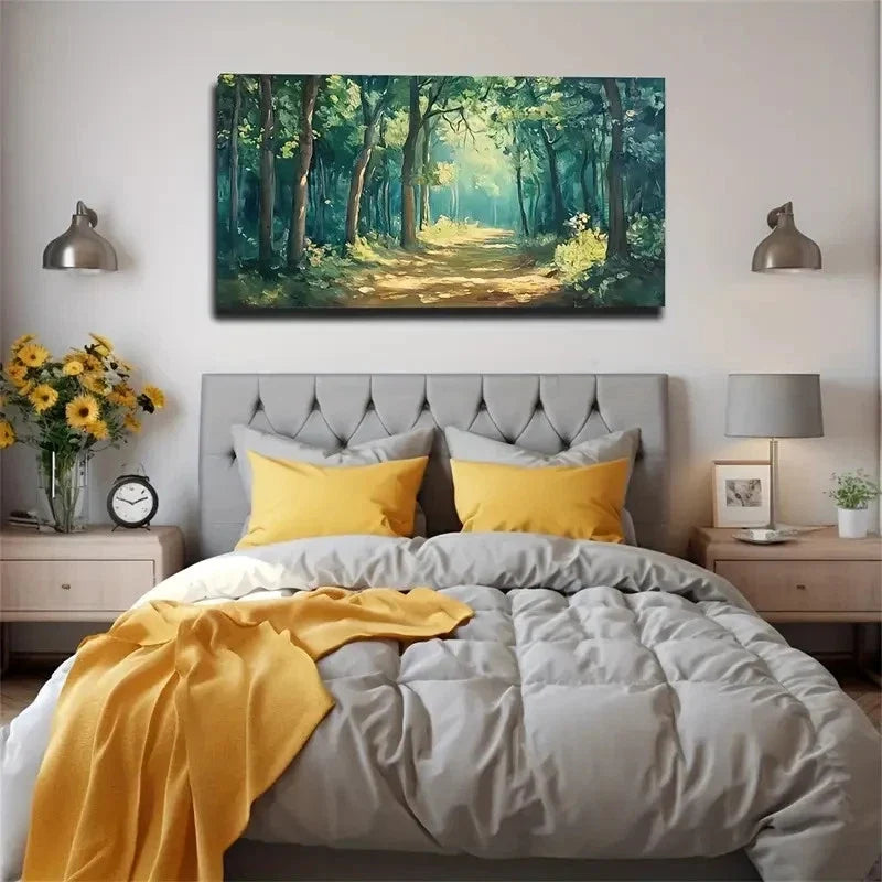 Edgeless Modern Decorative Wall Art Canvas Office Home Room Framed 120x60cm