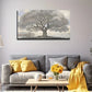 Large Abstract White Tree Wall Art Canvas Office Home Room Framed 120x60cm