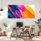 Abstract Vibrant Colors Wall Art Canvas Office Home Room Framed 120x60cm