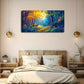 Majestic Deer With Antlers Wall Art Canvas Office Home Room Framed 120x60cm