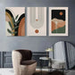 3pcs Abstract Geometric Earthy Tones & Nature Metal Print Ready to Hang Art