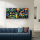 Abstract Geometric Face Wall Art Canvas Office Home Room Framed 120x60cm