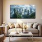 Bohemian Style Stone Forest Wall Art Canvas Office Home Room Framed 80x45cm