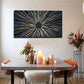 Abstract Interwoven Line Design Wall Art Canvas Office Home Room Framed 120x60cm
