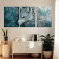 3pcs Intricate Wolf Psychedelic Patterns Wall Art Set Canvas Framed 40x60cm - High Quality Print 100% Australian Made Wall Canvas Ready to Hang
