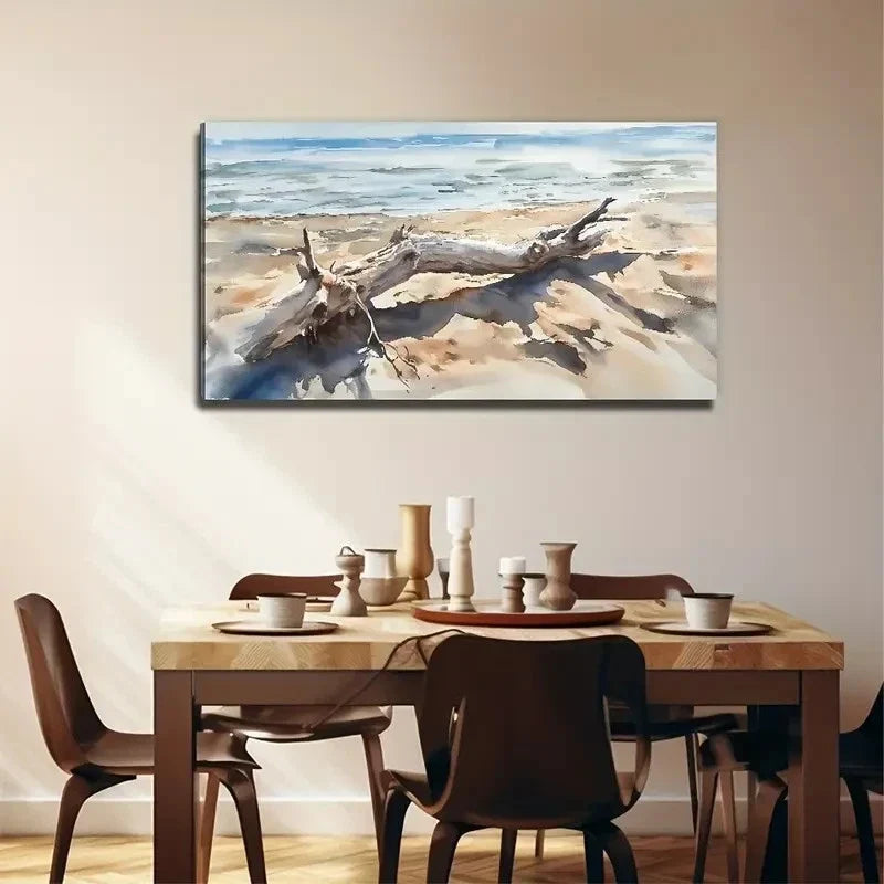 Bare Tree Branch Suitable Wall Art Canvas Office Home Room Framed 120x60cm