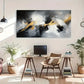 Abstract Flowing Forms Décor Wall Art Canvas Office Home Room Framed 120x60cm