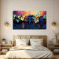 Vibrant Grapevine Colorful Wall Art Canvas Office Home Room Framed 120x60cm