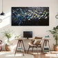 Contemporary Ocean Theme Wall Art Canvas Office Home Room Framed 120x60cm