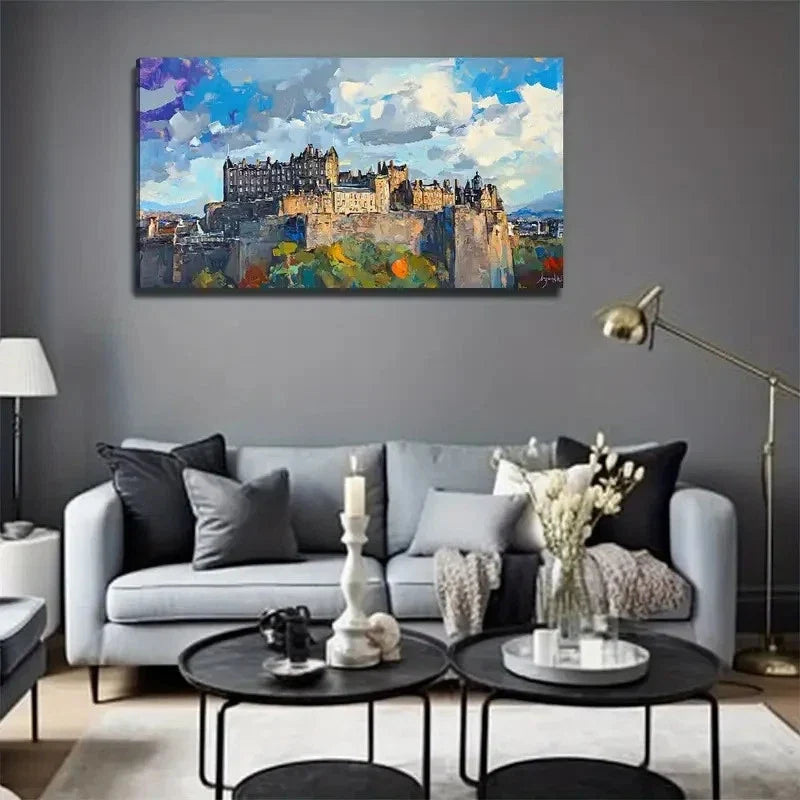 European Style Perfect Wall Art Canvas Office Home Room Framed 80x45cm