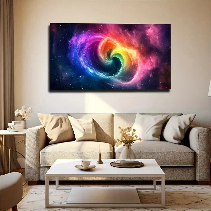 A Powerful Energy Field Wall Art Canvas Office Home Room Framed 80x45cm