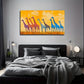 Colorful Giraffe Suitable Deco Wall Art Canvas Office Home Room Framed 80x45cm