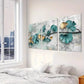 3pcs Modern Decorative Abstract Ginkgo Leaves Wall Art Set Canvas Framed 40x60cm - High Quality Print 100% Australian Made Wall Canvas Ready to Hang
