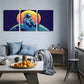 3pcs stars fantasy Universe anime style Wall Art Set Canvas Framed 40x60cm - High Quality Print 100% Australian Made Wall Canvas Ready to Hang