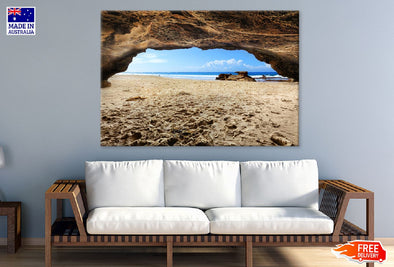 Caves Beach Photograph Australia Print 100% Australian Made Stretched Canvas Ready to Hang - 1361